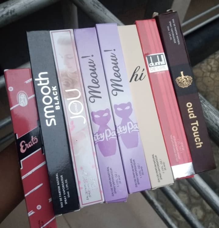 Pocket perfumes